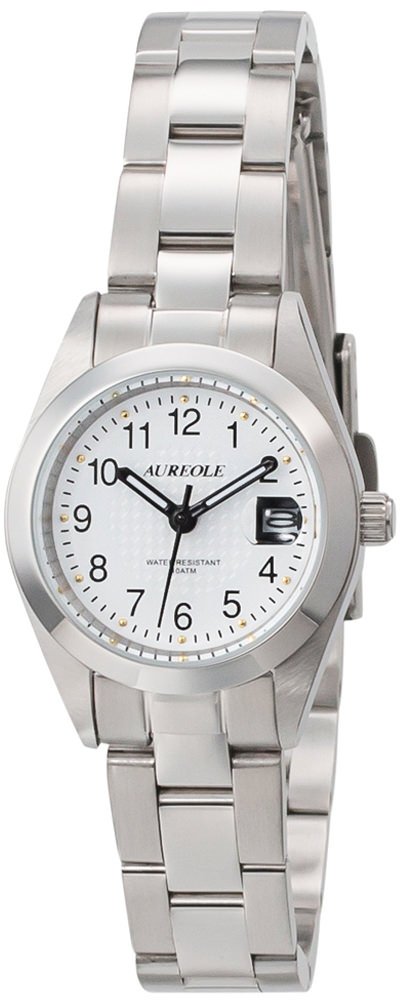 #SW-012 AUREOLE オレオール SW-591L-E 腕時計 Amazon.co.jp: [オレオール] 腕時計 SW-591L-E レディース
