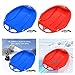 RNXRZANK 2Pcs's Snow Sled Downhill Sledge Skiing Sliding