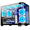 Computadora de PC Core I9-13900HX para videojuegos, RTX 5060 8G, RAM DDR5 32G, SSD NVME de 1 TB, WiFi 6, torre de PC para juegos preconstruida 4K 8K VR lista para el hogar y la oficina (negro)