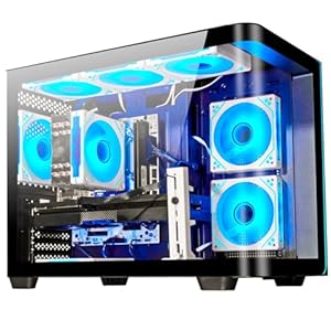Computadora de PC Core I9-13900HX para videojuegos, RTX 5060 8G, RAM DDR5 32G, SSD NVME de 1 TB, WiFi 6, torre de PC para juegos preconstruida 4K 8K VR lista para el hogar y la oficina (negro)