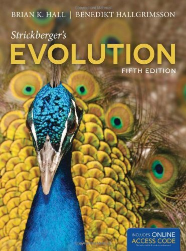 BOOK ALONE: STRICKBERGER'S EVOLUTION 5E 1449614841 Book Cover