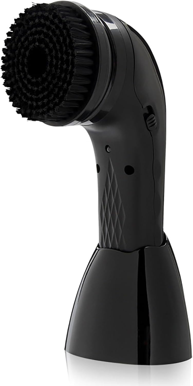 Electric Shoe Shine Kit, Multifunctional Shoe Polisher with 6 Pcs Brush Heads, USB Rechargabled And Replaceable Brush Heads, Easy to Use And Keep Hands Clean, for Wall, Tile Floor And Bathtub