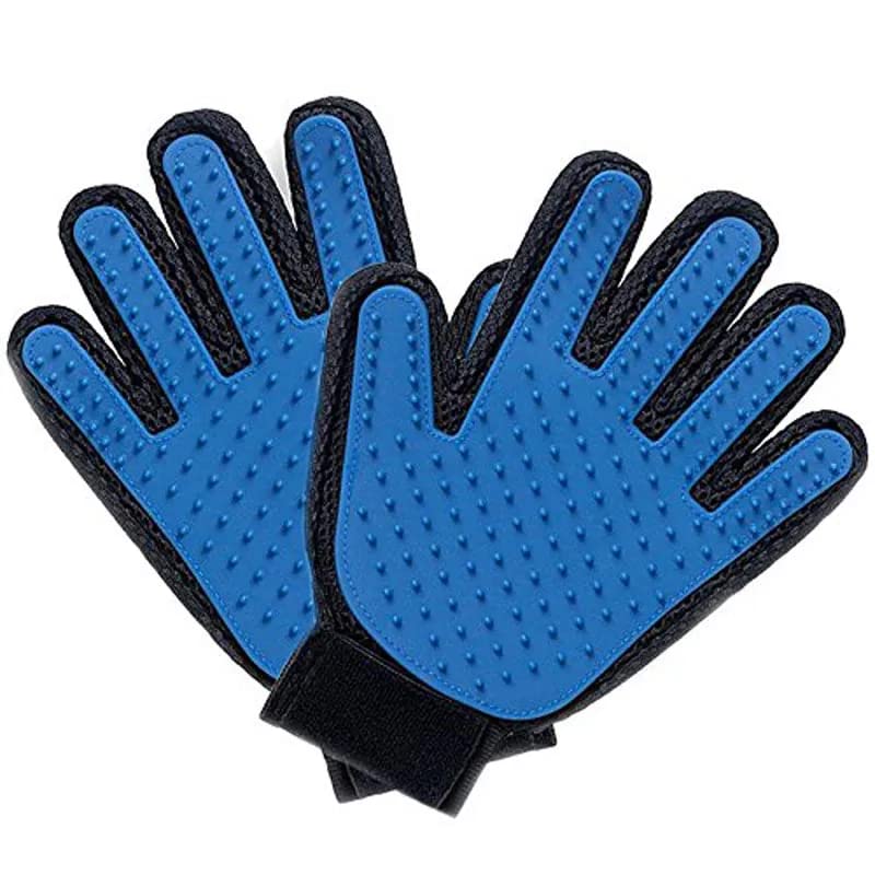 FYCAN Pet Glove Cat Grooming Glove Cat Hair Deshedding Brush Gloves Dog Comb for Cats Bath Clean Massage Hair Remover Brush