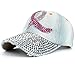 Produktbild XRDSS Damen Baseball Cap Mädchen Frauen Strass Sommer Outdoor Kappe (C-Hellblau)