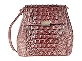 Brahmin Melbourne Margo Crossbody Dusty Pink One Size