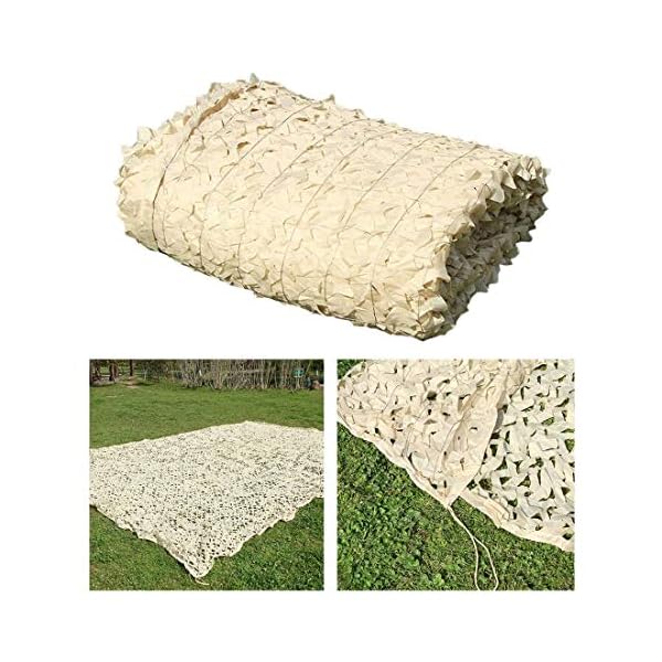 Tarnnetz Beige Tarnnetz Jalousien Sonnenschutznetze für Woodland Sonnenschutz Camping Schießen Jagd Thema Garten Party…
