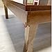 Generic Rectangle 90X75cm Korean Coffee Table Folding Leg Asian Antique Style Living Room Furniture Floor Traditional Dining Table Wood (Coffee Color)