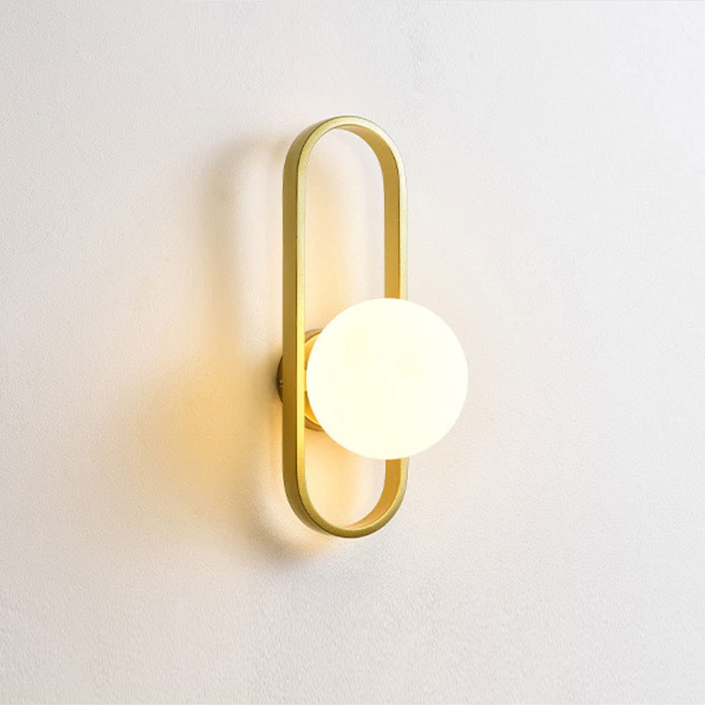 ceiling Nordic Light Glass, MIDI wieku ścienna magiczna fasolka globowa światła Wal oświetlenie do salonu sypialnia sypialnia sypialnia sypialnia korytarz kuchenny Cloakroom, gniazdo E27 (kolor: