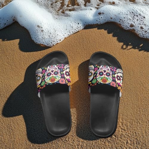 Slides & Slippers for Women Men Cute Waterproof Slide Sandals with Slip Resistant Summer Quick Dry Beach Pool Shower Shoes3