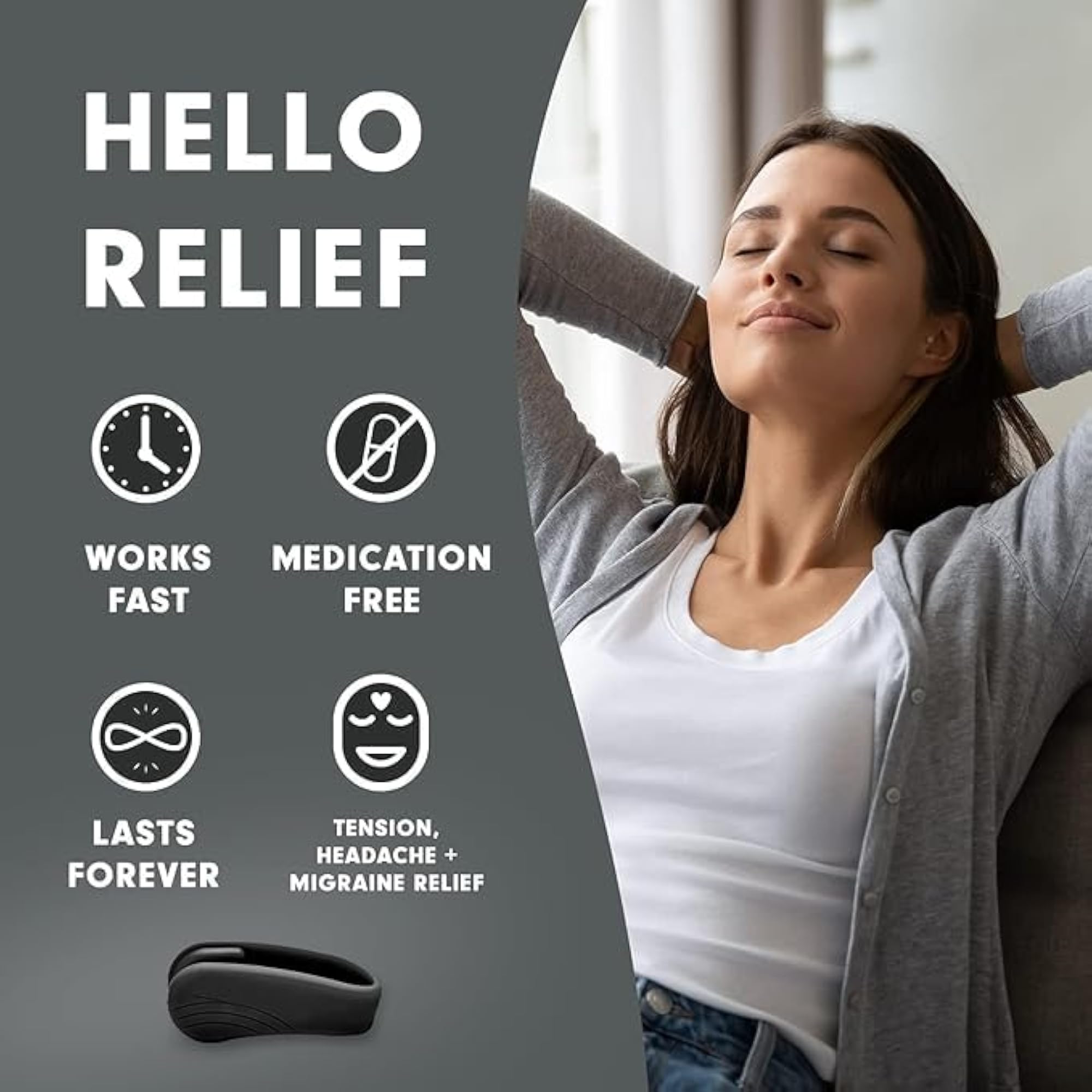 Sugar Control Acupressure Clip, Headache Relief
