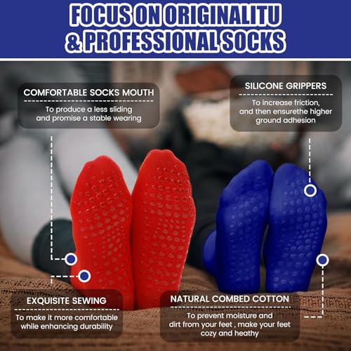 Image of Liitrsh 60 or 150 Pairs Pilates Grip Socks Bulk Unisex Non Slip Yoga Grippy Socks Woman for Adults Yoga Pilates Hospital