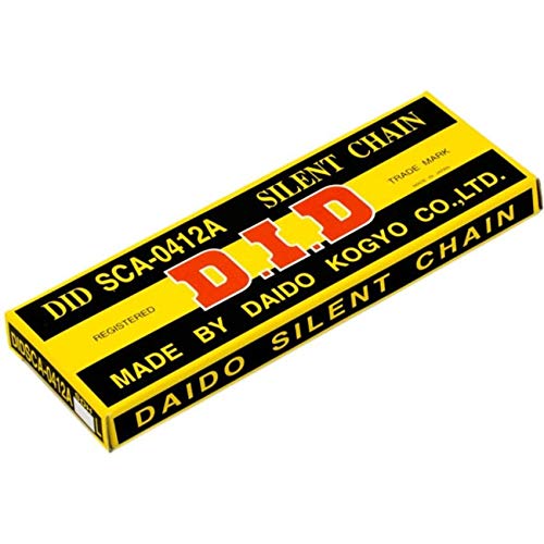 DID Unisex-Adult 5399111743 STEUERKETTE SCA-0412A SV – Länge: 174 Glieder, Other, Taglia unica