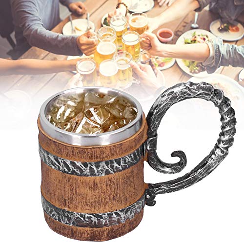 Copo de água personalizado, design 3D, vasta gama de uso, material de aço inoxidável, barril de carv