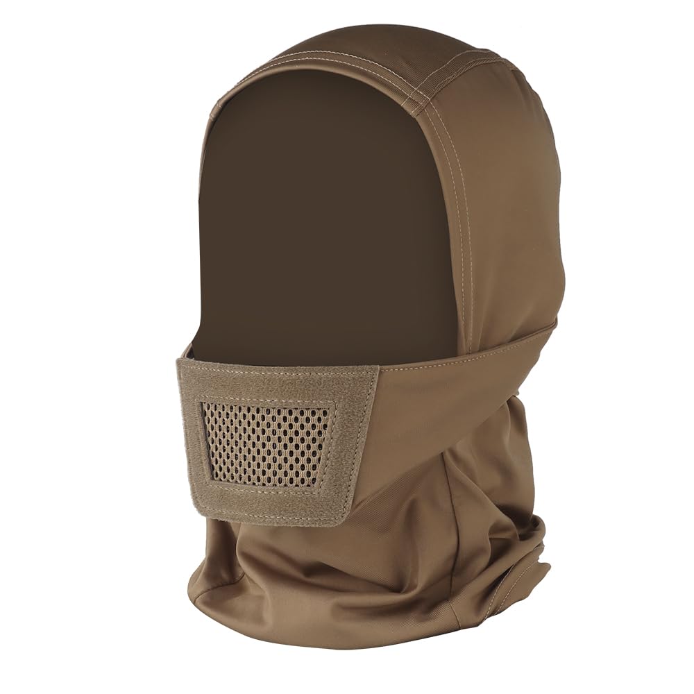 Full Face Airsoft Mask,Balaclava Face Mask,Tactical Headgear Paintball Stretch Fabric Mask Hood Headwear