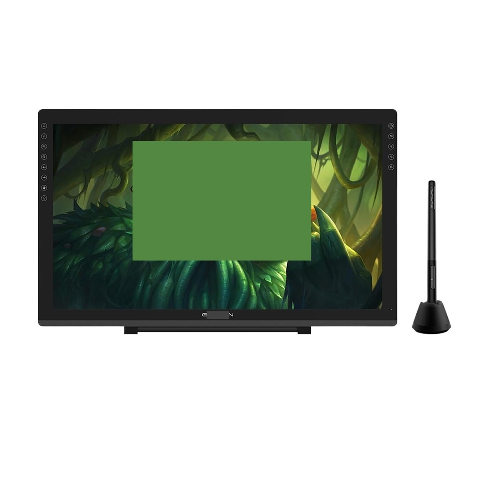 L6AS0F7 PD2200 21.5 Inch Graphic Tablet Display with Full HD 92% NTSC Gamut Screen 8192 Levels Battery-Free Pen&Tilt Function