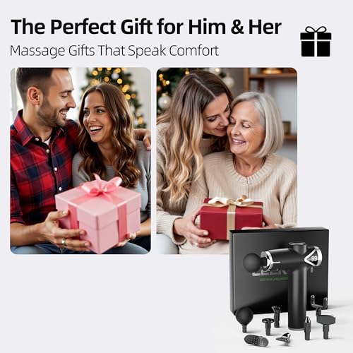 Save 34% on LEERCON Deep Tissue Massage Gun with 8 Attachments