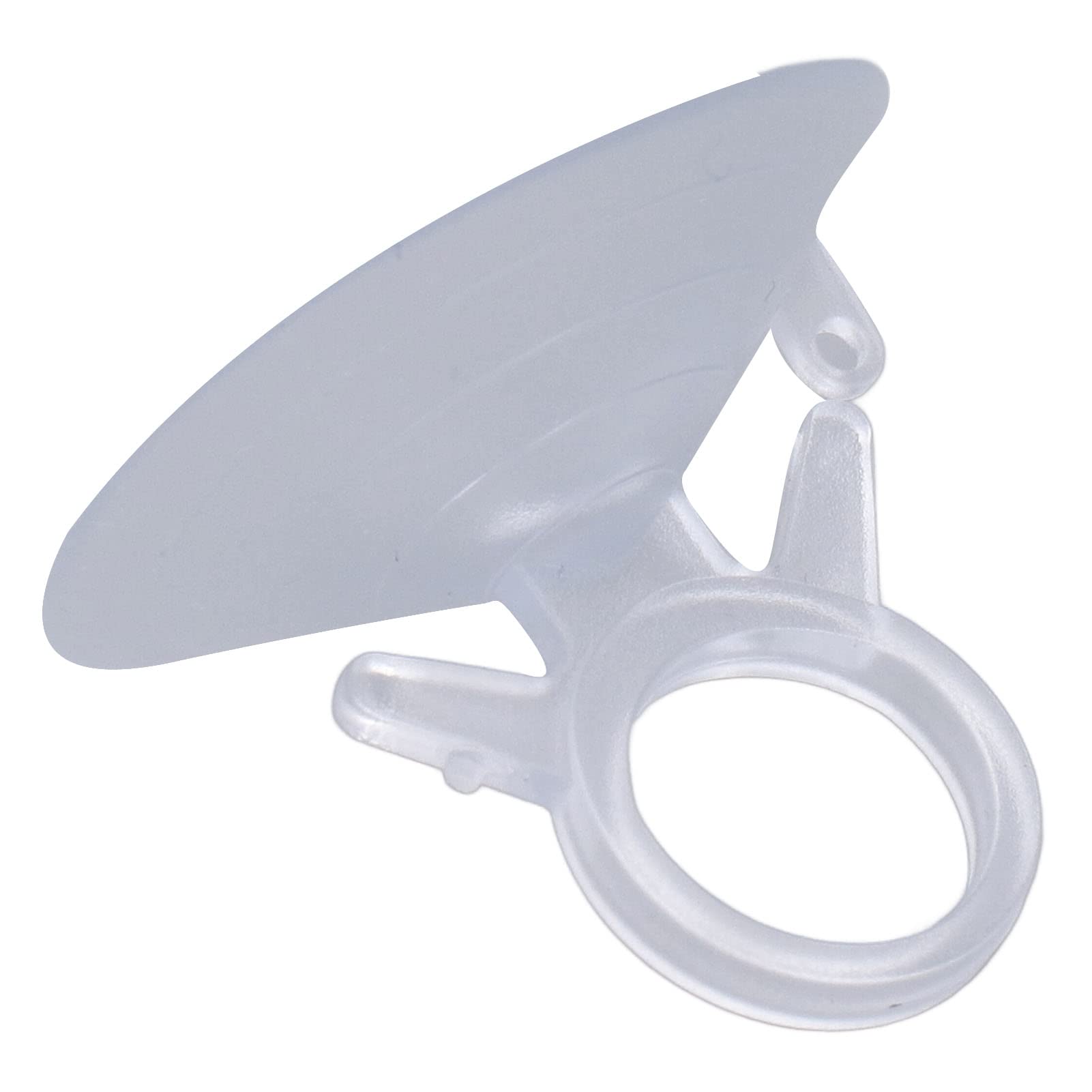 10 Pezzi Ventose per Finestre, Confezione da ventose per parasole auto in Plastica PVC Sostituzioni Ventose Anti-Collisione con Anello di Tiro per Cucina Esterna Bagno Specchio Finestra