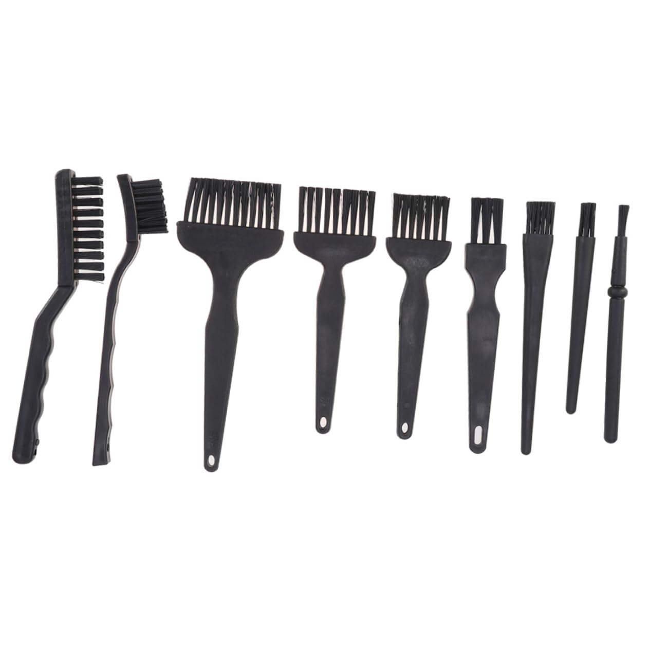 Mipcase 11-Piece Phone Cleaning Brush Kit Anti-Static Brushes Non-Stick Heat Proof Flexible Scratch- for Hard-to-Reach Areas Portable