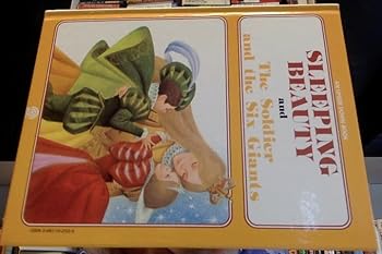 Hardcover Sleeping Beauty/the Soldier and the Six Giants (An Upside Down Book) Book