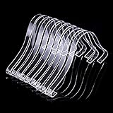 TXIN 10 Pcs/5 Pairs Acrylic Clear Sandal Shoes Display Stand Inserts Holders Shoe Display Rack Shoe Support For Women's Shoes