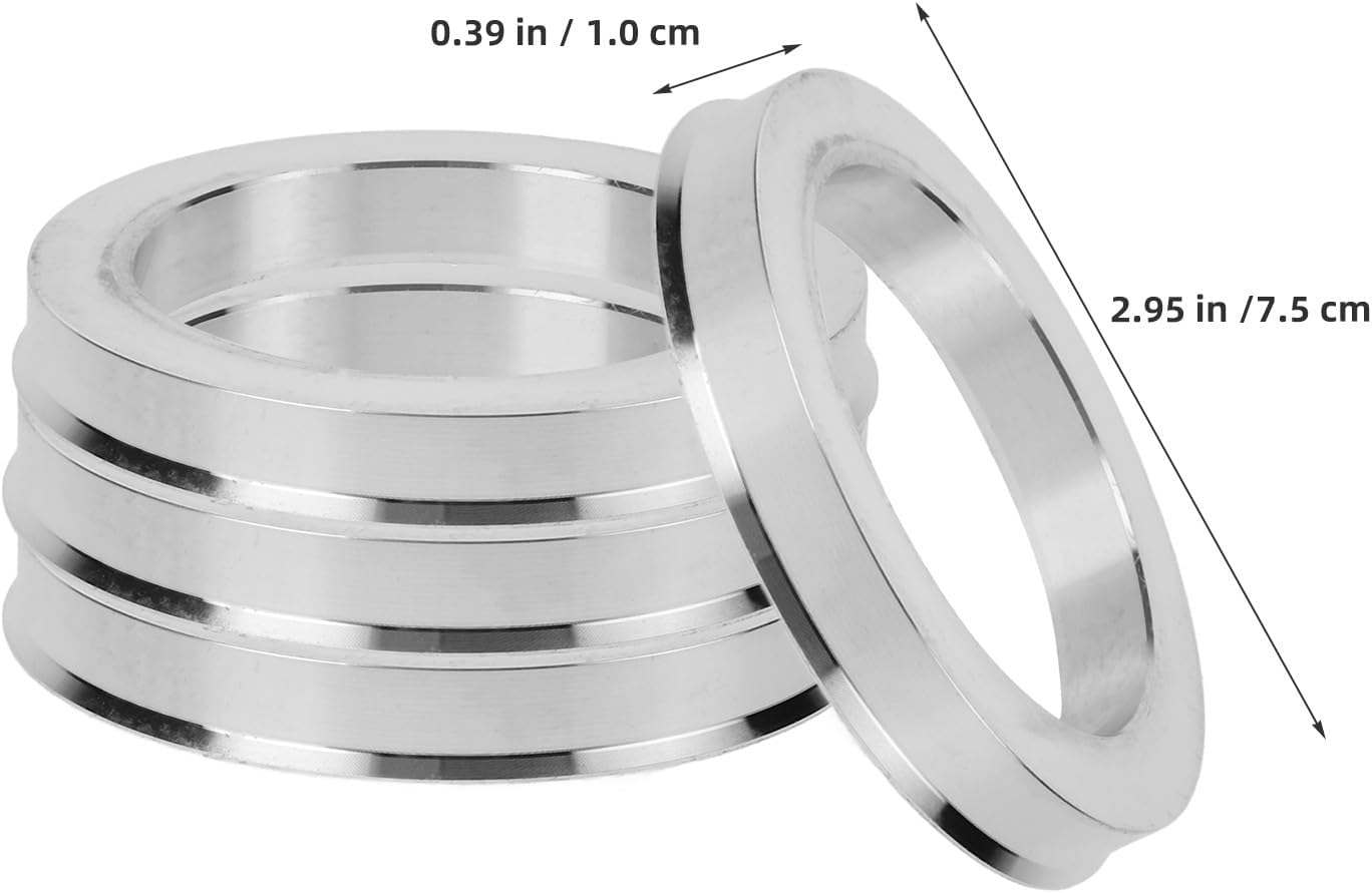 Ciieeo Hub Centric Rings Aluminum Alloy for Wheel Alignment