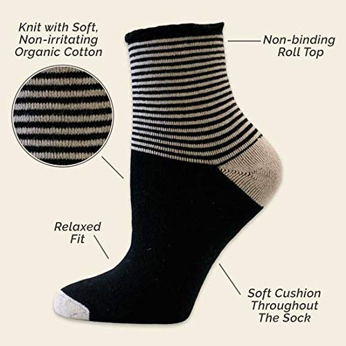 Maggie's Organic Merino Wool Recovery Crew Wellness Socks3
