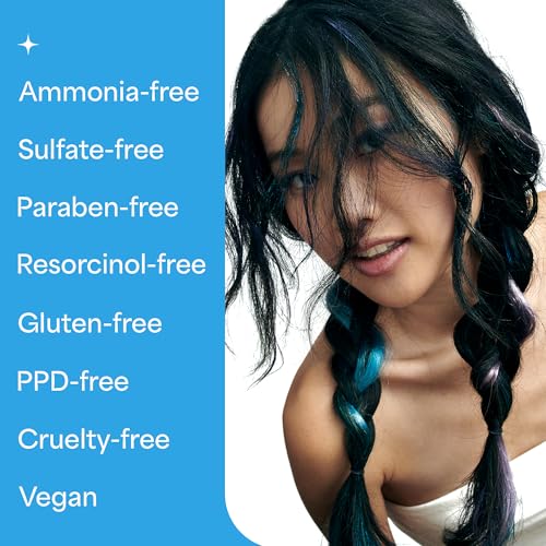 Hally Hair Temporary Hair Color, Shade Stix (Blue) - 12 Ml Washable Hair Chalk For Kids thumb #3