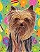 PatioPlus 11 x 15 in. Yorkie Easter Eggtravaganza Garden Size Flag