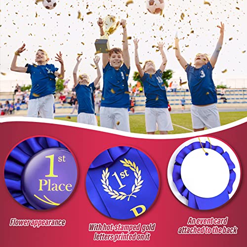 Award Ribbons 1st, 2nd, 3rd Place Rosettes Award Ribbons, Satin Award ...