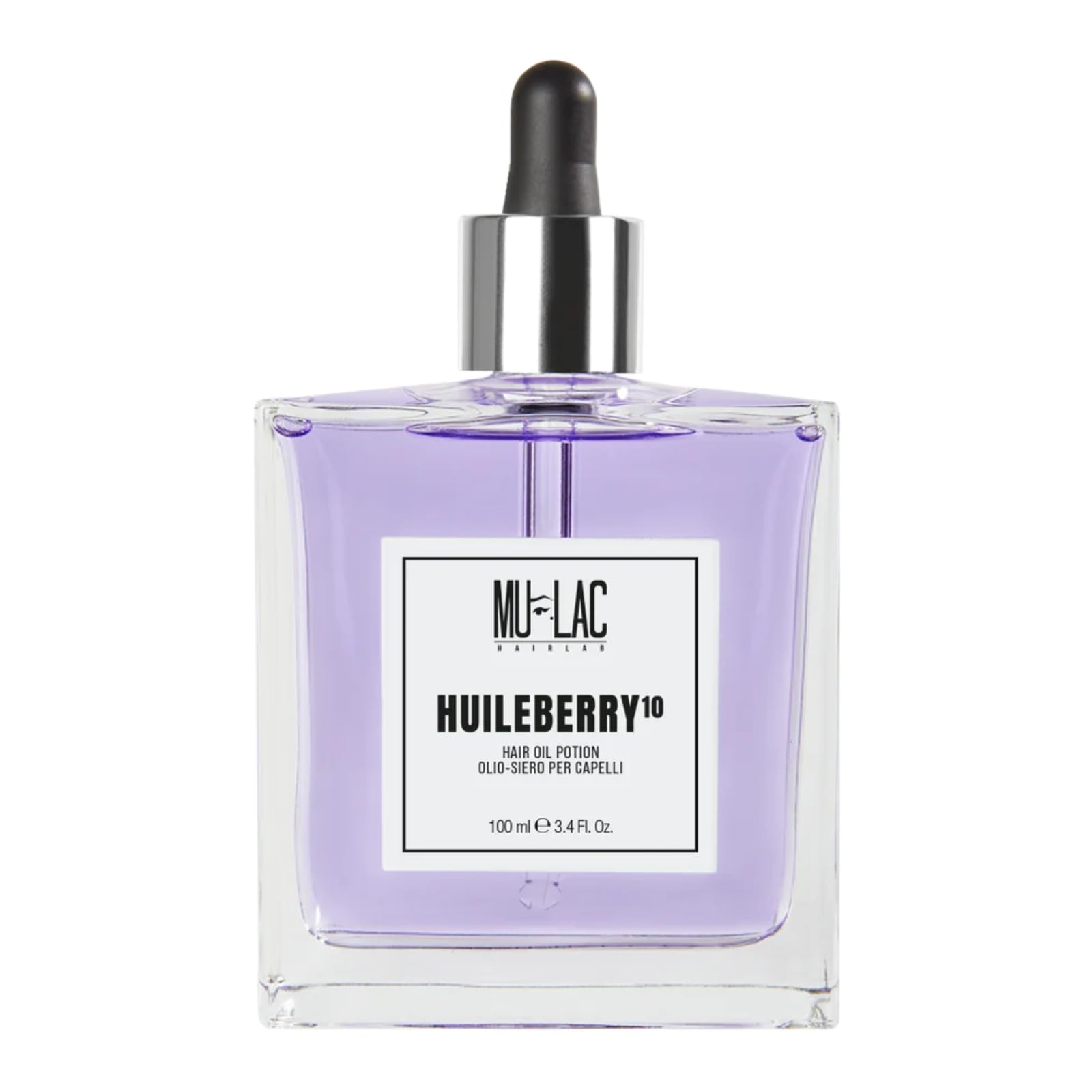 MULAC - HUILEBERRY10 Haarserum, feuchtigkeitsspendend, nährend und entwirrend, Mischung aus 10 natürlichen Ölen, 100 ml