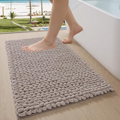 LUMI Luxury Bathroom Rug, Ultra Soft Quick Dry Bath...