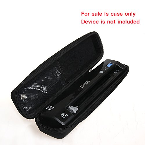 Hermitshell Eva Hard Protective Travel Case Carrying Bag Fits Epson Workforce Ds-40 Portable Wireless Document Scanner B11B225201 #TOP1