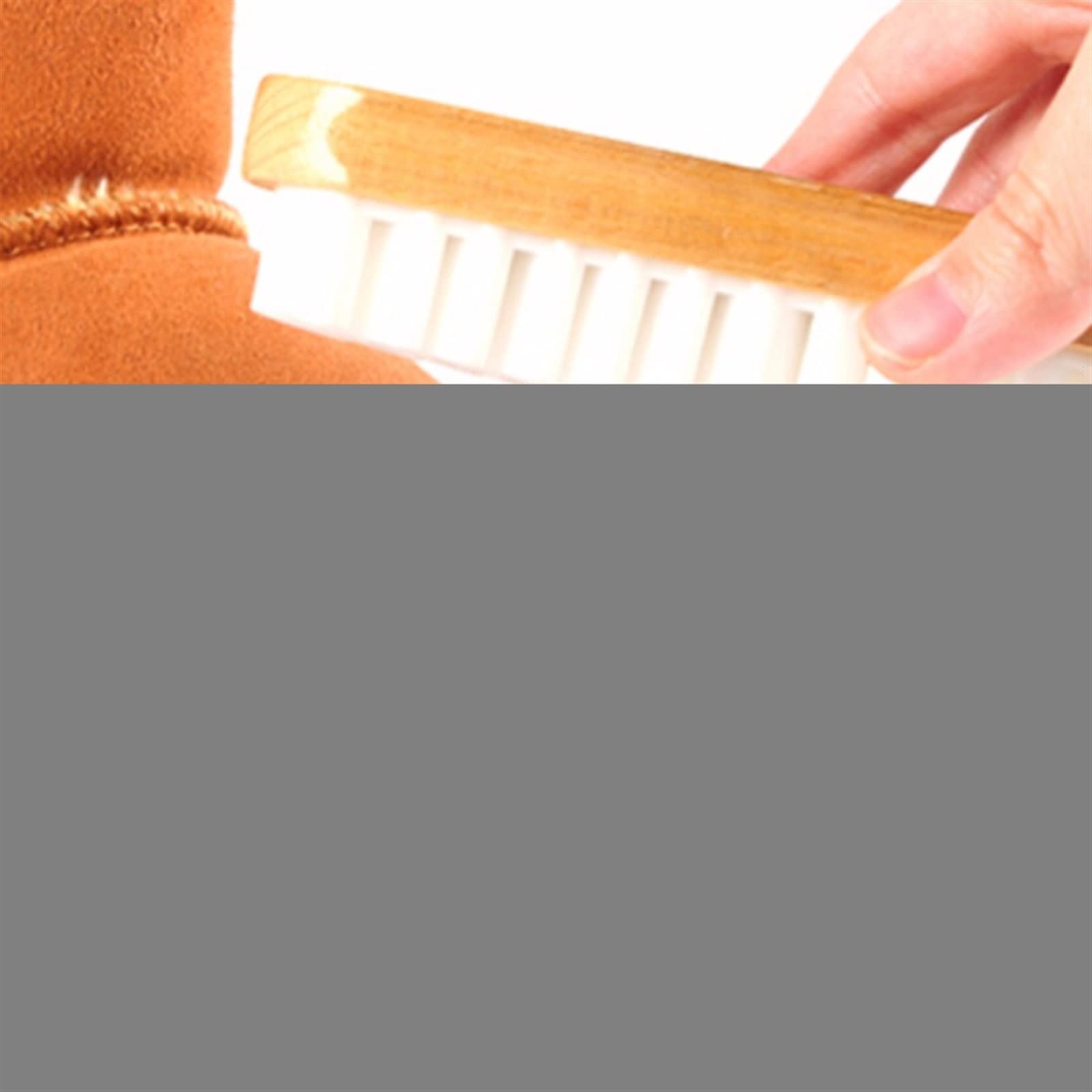 Schuhbürsten, 2020 Neue weiße Krepp-Schuhbürste, Lederbürste für Wildlederstiefel, Taschen, Wäscher, Reiniger, Großhandel, 1 Stück