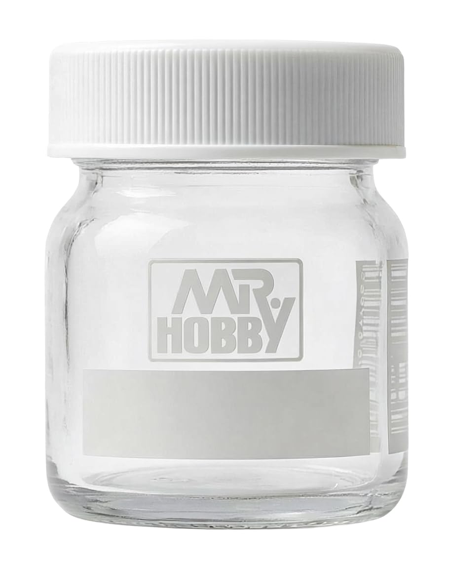Gsi Creos Unisex Clear Mr Hobby 30+Ml Empty Glass Jar # B223