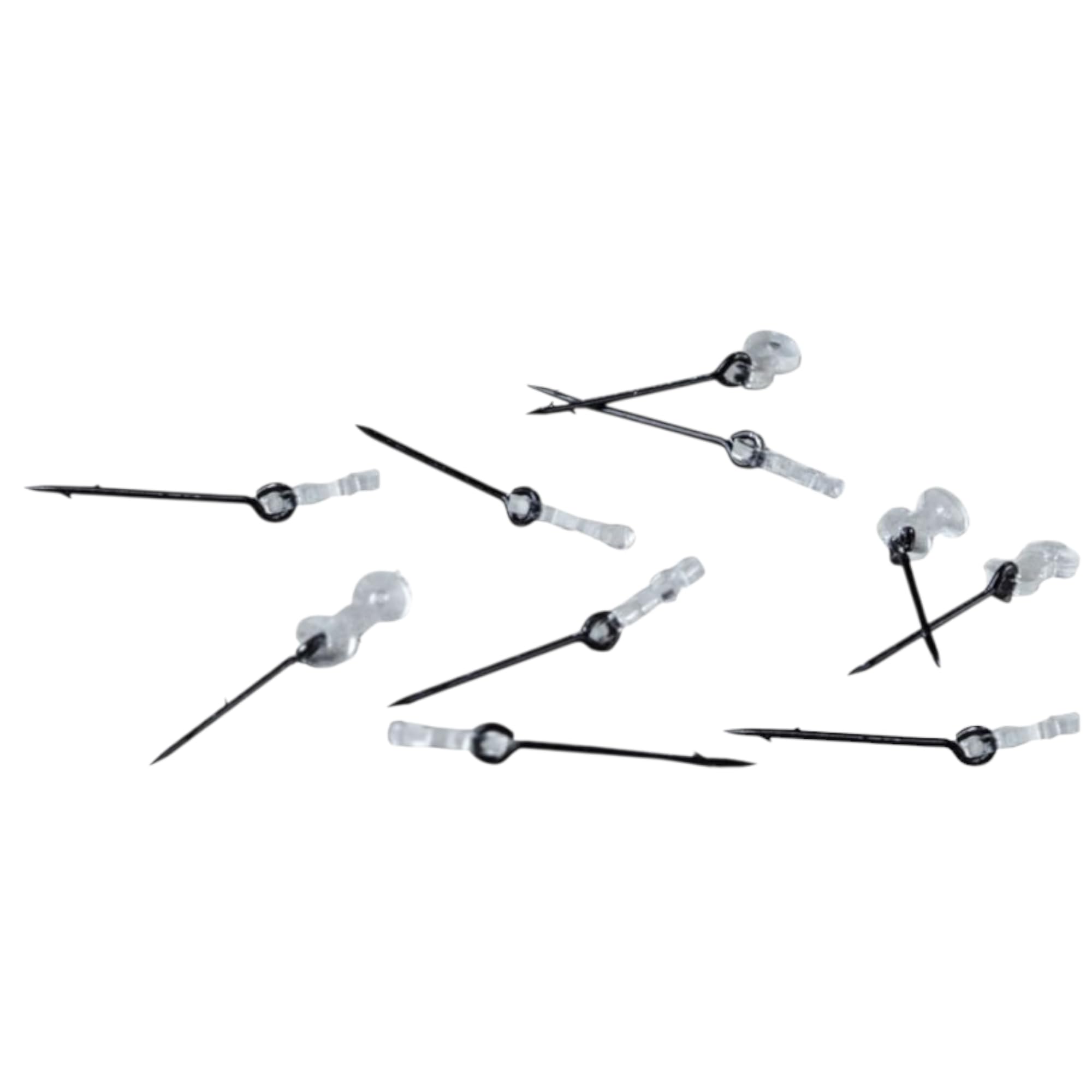 Bait Spikes Set con Anello 10x10mm – Boiles & Pellet Spikes per Ami da Pesca – Punte per Esche Carpfishing - Accessori Pesca Carpa – Esche Pop Up – Accessori Pesca - Attrezzatura da Pesca