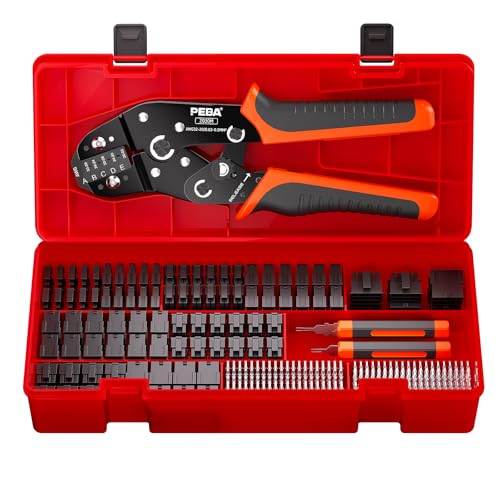 PEBA Micro-Fit 3.0 �����H��L�b�g�A2?10�s�� 2��\�P�b�g&�v���O�A���`�F�b�g�N�����p�[ AWG 32?20�p�A�s���G�N�X�g���N�^�[�t���APC/PSU����щƓd�z���p�AMolex Micro-Fit�ADupont�ATE�ɑΉ�