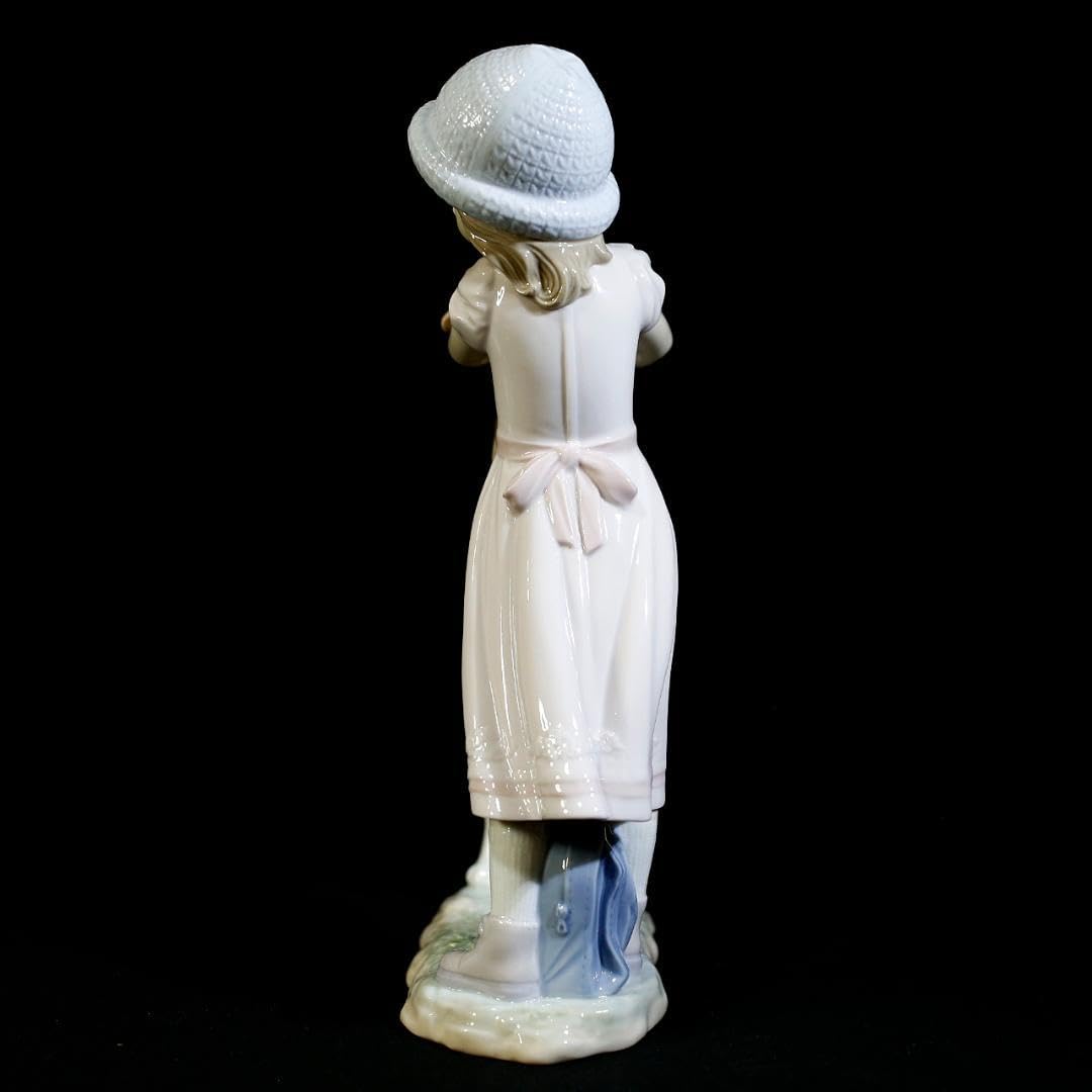Amazon.co.jp: リヤドロ 待ってたよ 少女 犬 LLADRO : ホーム＆キッチン