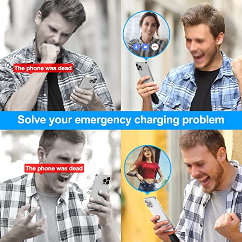 EMNT Keychain Portable Charger for USB C, 2000mAh Mini Power Emergency Pod,Small Andriod Cell Phone Charger,Type C Power Bank Battery Pack for iPhone15,15 Plus,15 pro max,Charger for Samsung More