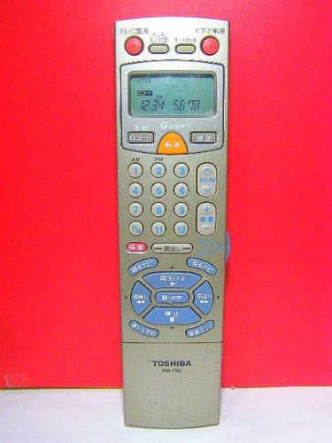 Amazon | 東芝 ビデオリモコン RM-F99 | 東芝(TOSHIBA) | AV・テレビ