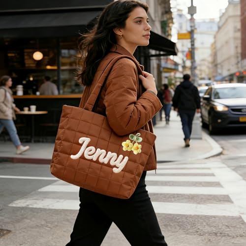 Bolso acolchado de viaje personalizado para mamá miniatura 2