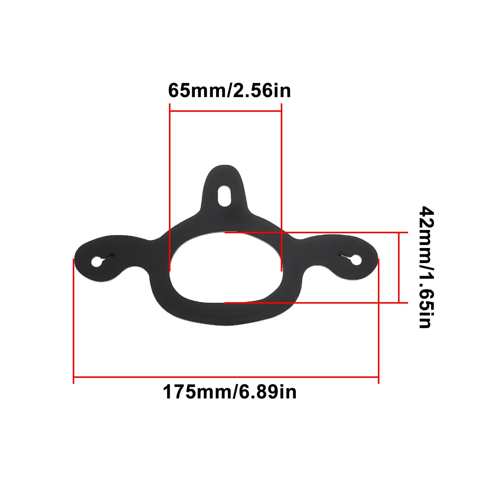 Be In Your Mind 4Pcs Rubber Spur Straps Tie-Down Straps Spur Tie-Down for Training Horses, Black, 17x10cm - Image 4
