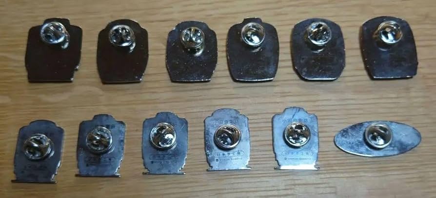 Amazon | ピンバッジ ピンズ 鉄道 電車 4 小田急電鉄