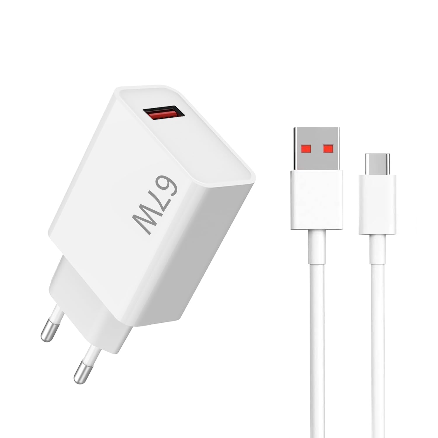Caricabatteria USB Da 67 W Con Cavo Di Tipo C per Xiaomi Redmi