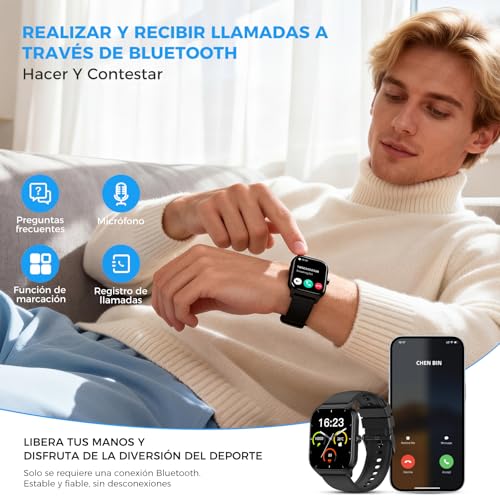 Opiniones de reloj celular smartwatch los más recomendados. 2 Imagen adicional