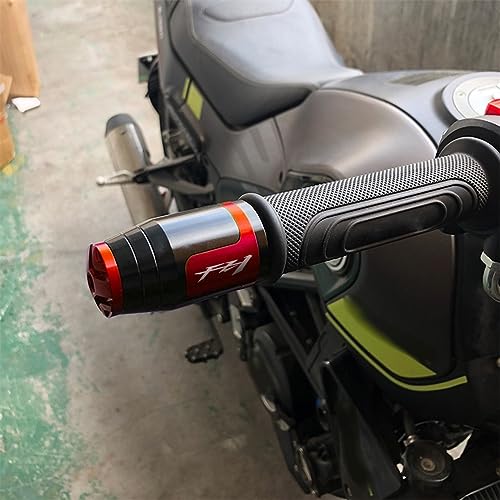 Terminales de manillar CNC plata para Yamaha Fazer FZ1 diseño premium antivibración 3