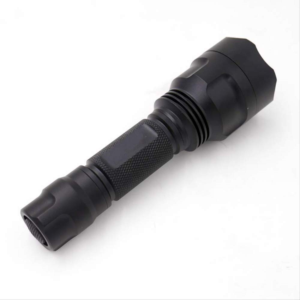 BAJIE Latarka C8 Xp-L Hi V3 latarka LED aluminiowa Xpl Amc7135 wodoodporna latarka światło potężna latarnia kempingowa Użycie baterii 18650 3 trybów 10 x 7135 neutralna biel 5000 K