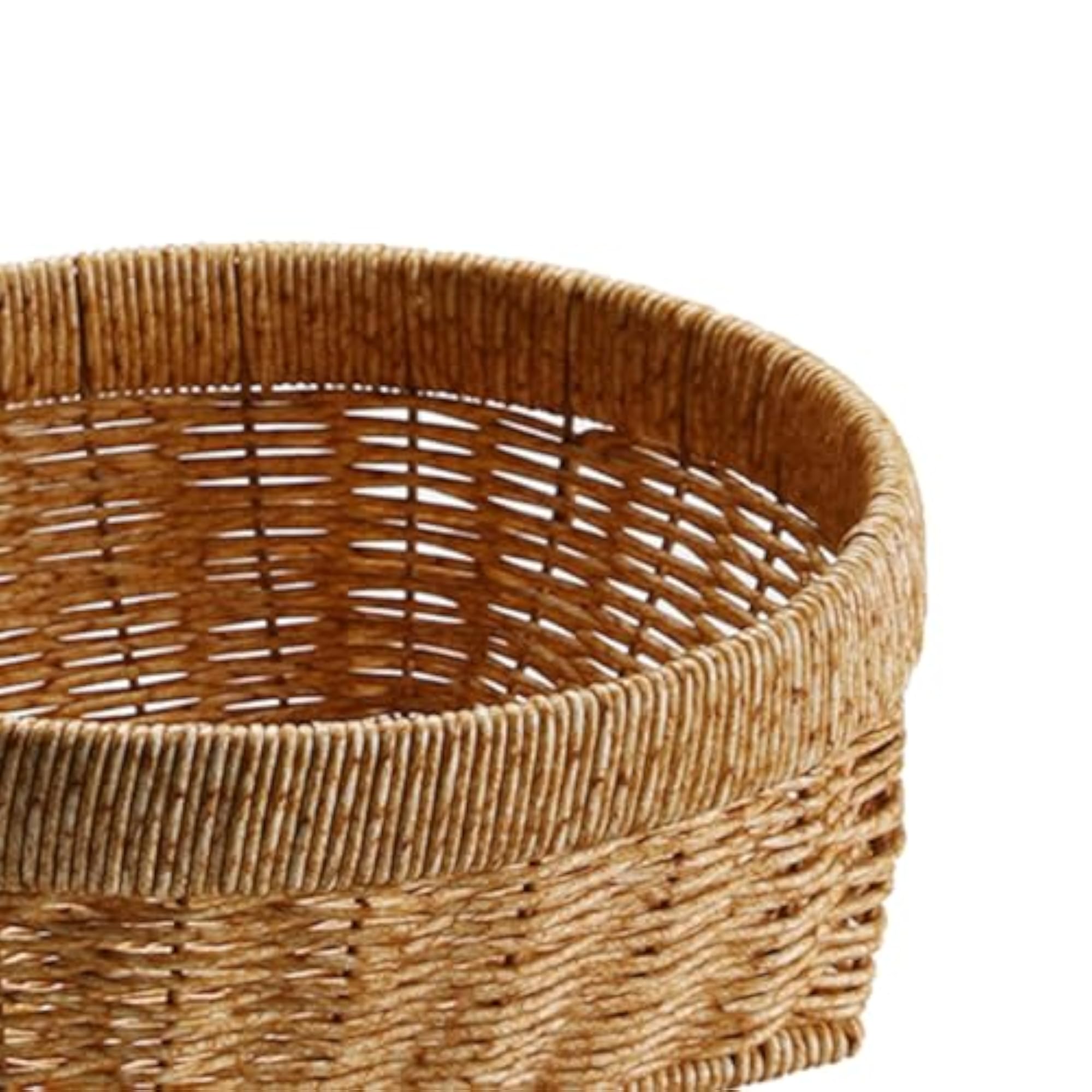 Hand Woven Basket Serving Basket for Snacks, Party Display