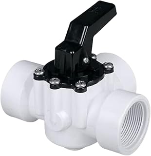 figatia Swimming Pool Diverter Valve, 1 1/2 Inch 3 Way, Positive Seal & Non Replacement Valve for Pools and Spas