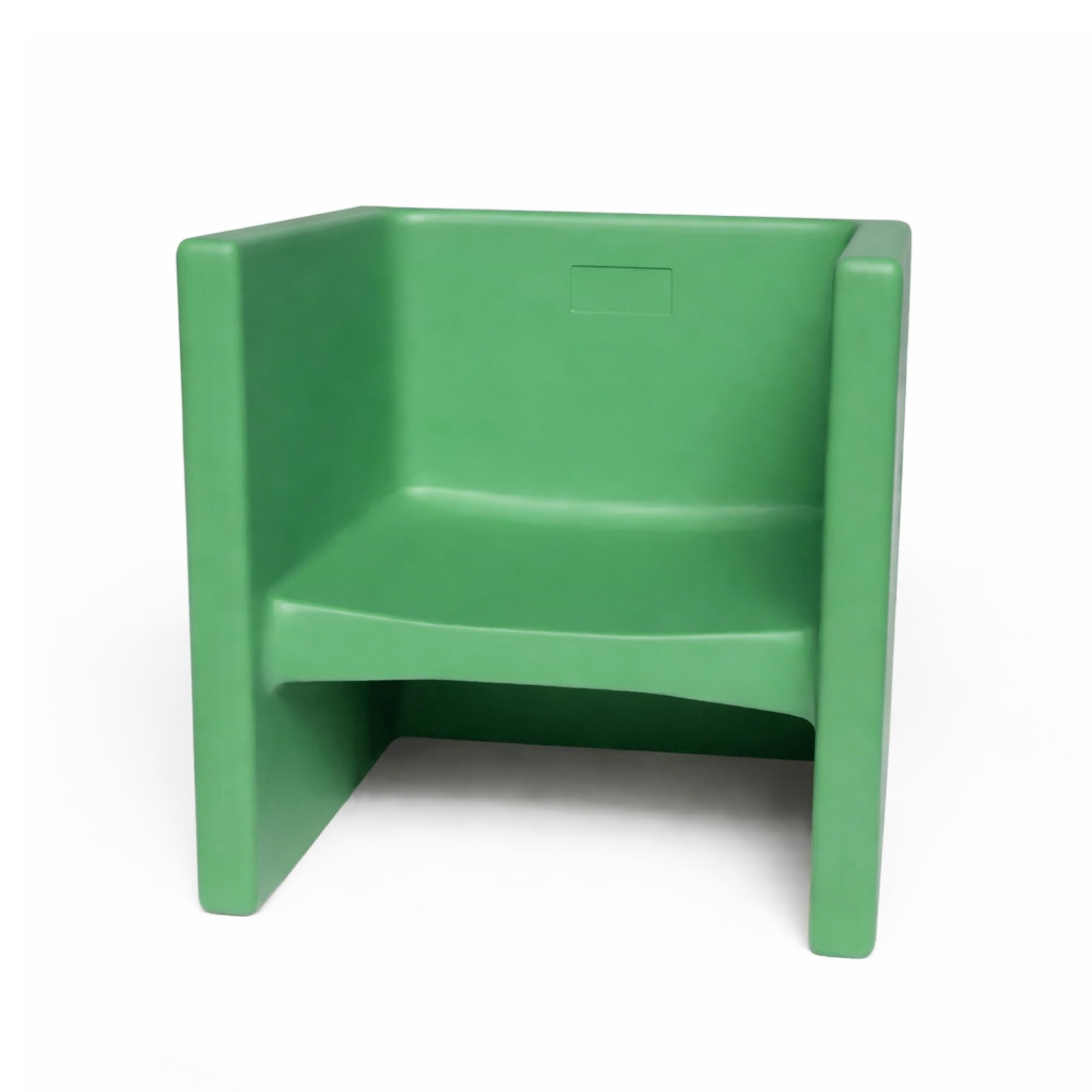 Children's Factory 3-in-1 Cube Chairs for Kids, Kids Chair, Green, 1