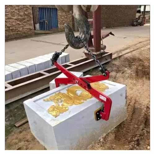 Alloy Steel Scissor Lifting Clamp Adjustable Opening Width, Stone Lifting Clamp Safe & Strong Stability, Plate Vertical Clamp for Move Marble/Granite(34-79cm/13.4-31.1 in)